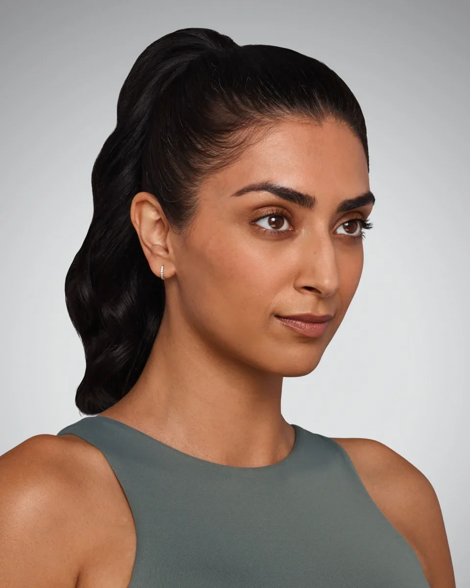 Jaskiran before full-face Juvéderm treatment