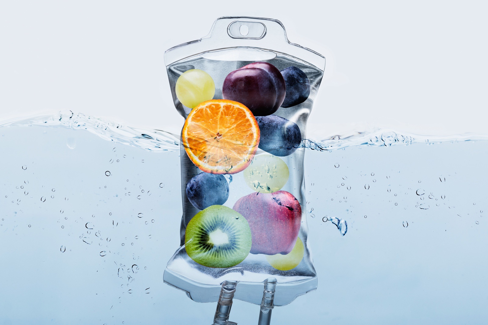 IV infusion therapy session at Miami Skin Spa in Brickell, Miami.